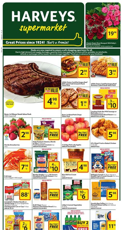 harveys weekly ad|harveys supermarket weekly circular ad.